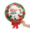 Christmas Party Decoration Set: Santa Claus & Snowman Balloons