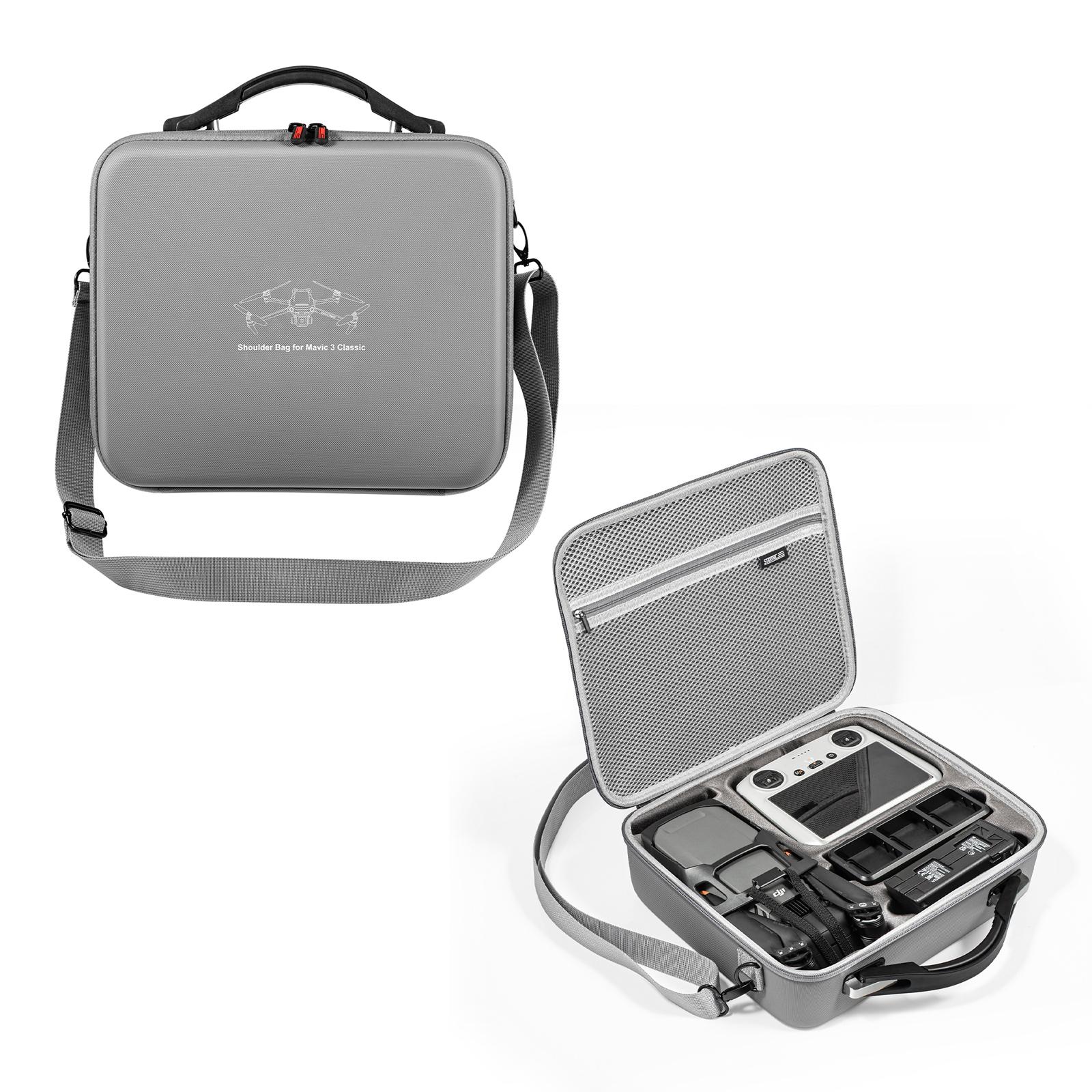 

Portable Storage Bag Carrying Case Handbag Compatible For Dji Mavic 3 Mavic 3 Classic Rc Rc-n1 Remote Control gray 1111508#0