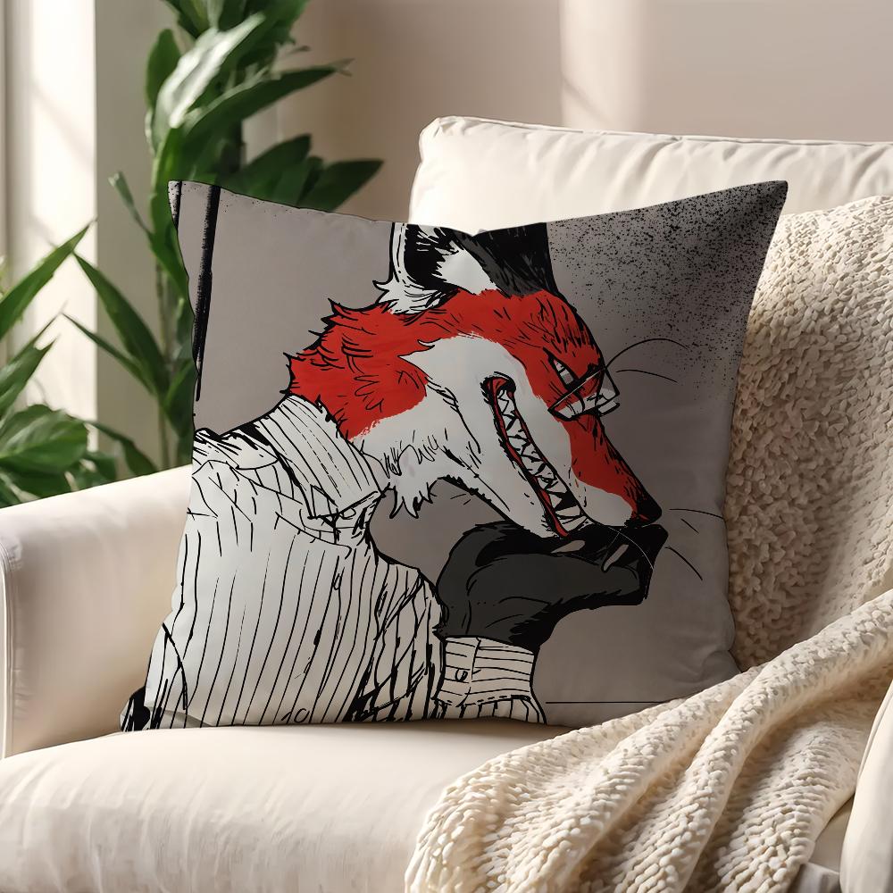 Cartoon Animal Furry Kawaii cushion cover For Pillow Printing Sofa Decoration Home Car Room Coffee Shop Office Nordic Simplicity