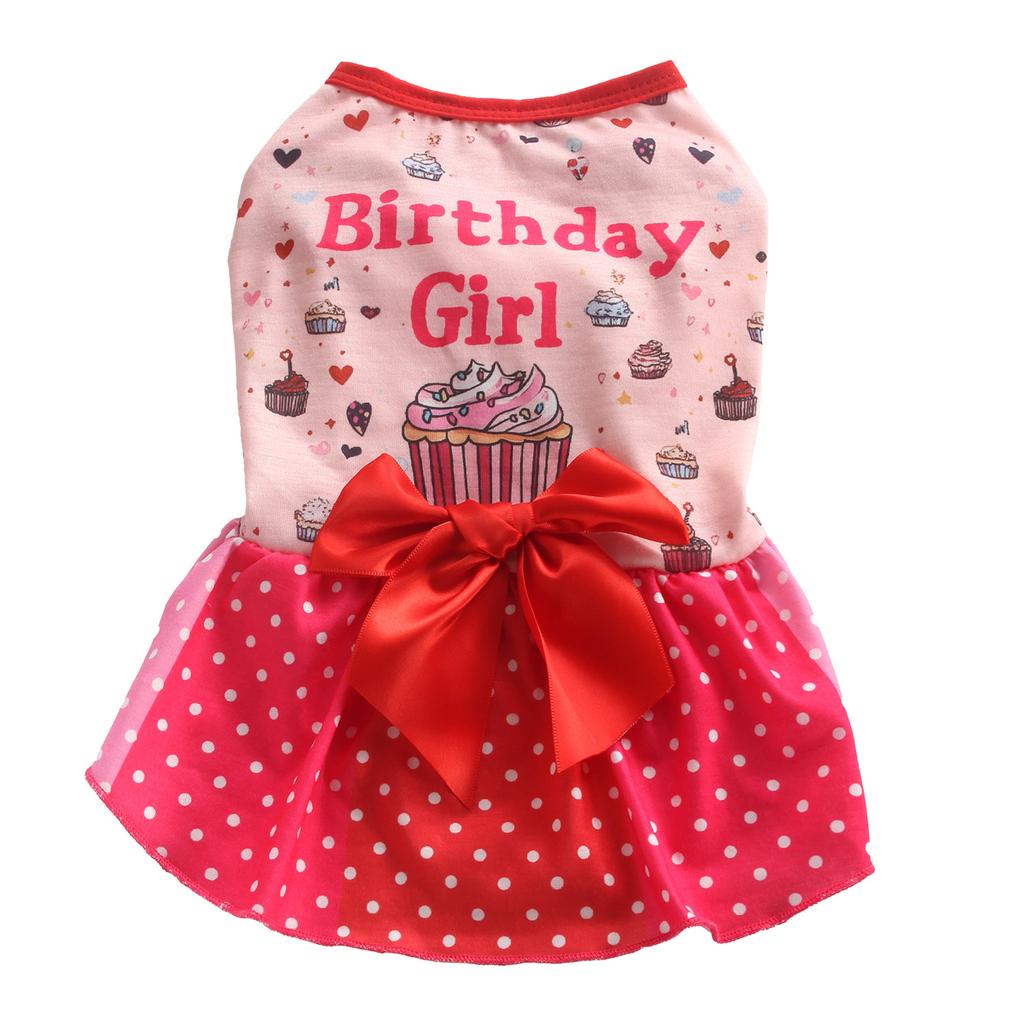 Dog Clothes, New Princess Dress, High Elasticity, Cross-border Foreign Trade, Happy Birthday Skirt in Europe and America, Pet Clothes Batch