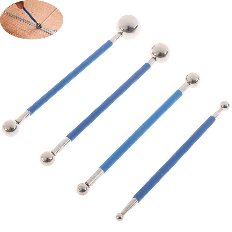 Steel 4pcs Double Pressed Ball Tile Grout Tool Repairing Stick Seam Construction