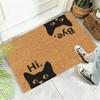 Cute Cat Pattern Entrance Door Mat Welcome Mat Bathroom Kitchen Non-slip Floor Carpet Washable Bedroom Home Decoration Small Rug