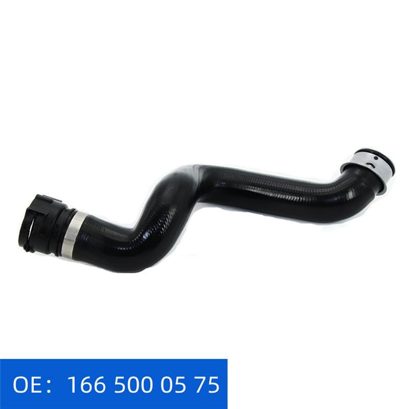 A90Q-1 Piece Radiator Hose Water Pipe 1665000575 A1665000575 Black For  M/GL-CLASS GLE GLS X166 W166