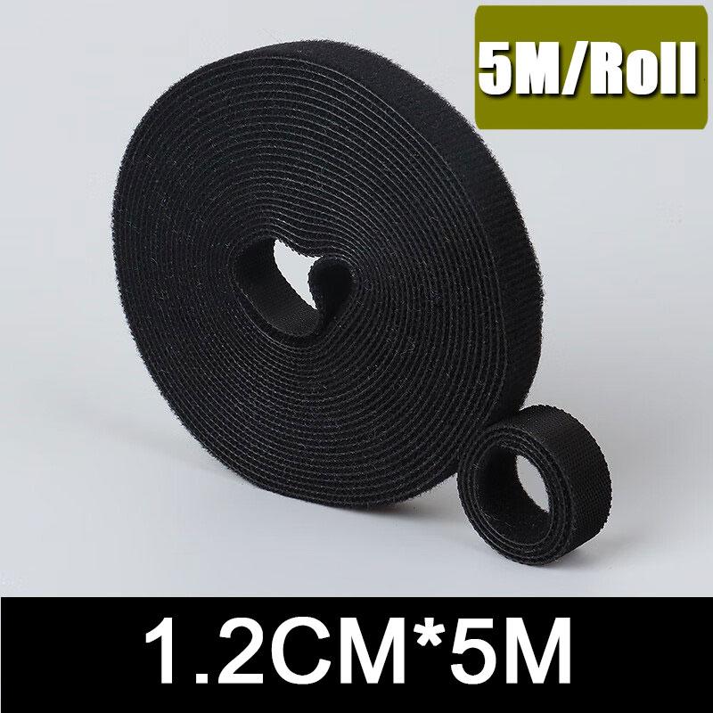 5M/Roll Car Interior Storage Cable Organizer USB Cable Winder Management Nylon Free Cut Ties Mouse Earphone Cord Cable Ties