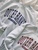 Cross2026 Spring/Autumn Women's Fashion Hoodie - Blue/Red Letter Print