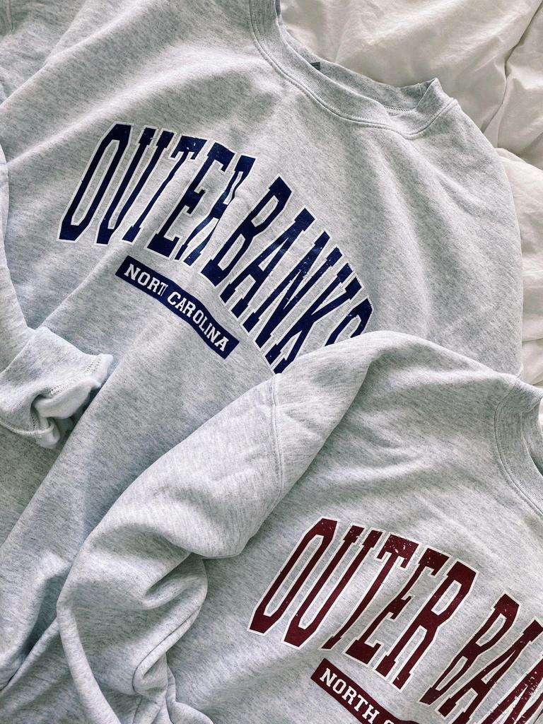 Cross2026 Spring/Autumn Women's Fashion Hoodie - Blue/Red Letter Print