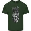 Pineapple Skull Surf Surfing Surfer Holiday Unisexs Light Cotton TShirt