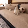 Simple Sofa Cover Fabric Solid Color Anti Slip and Dirt Resistant Sofa Cushion Cover Soft and Delicate Suitable for All Seasons