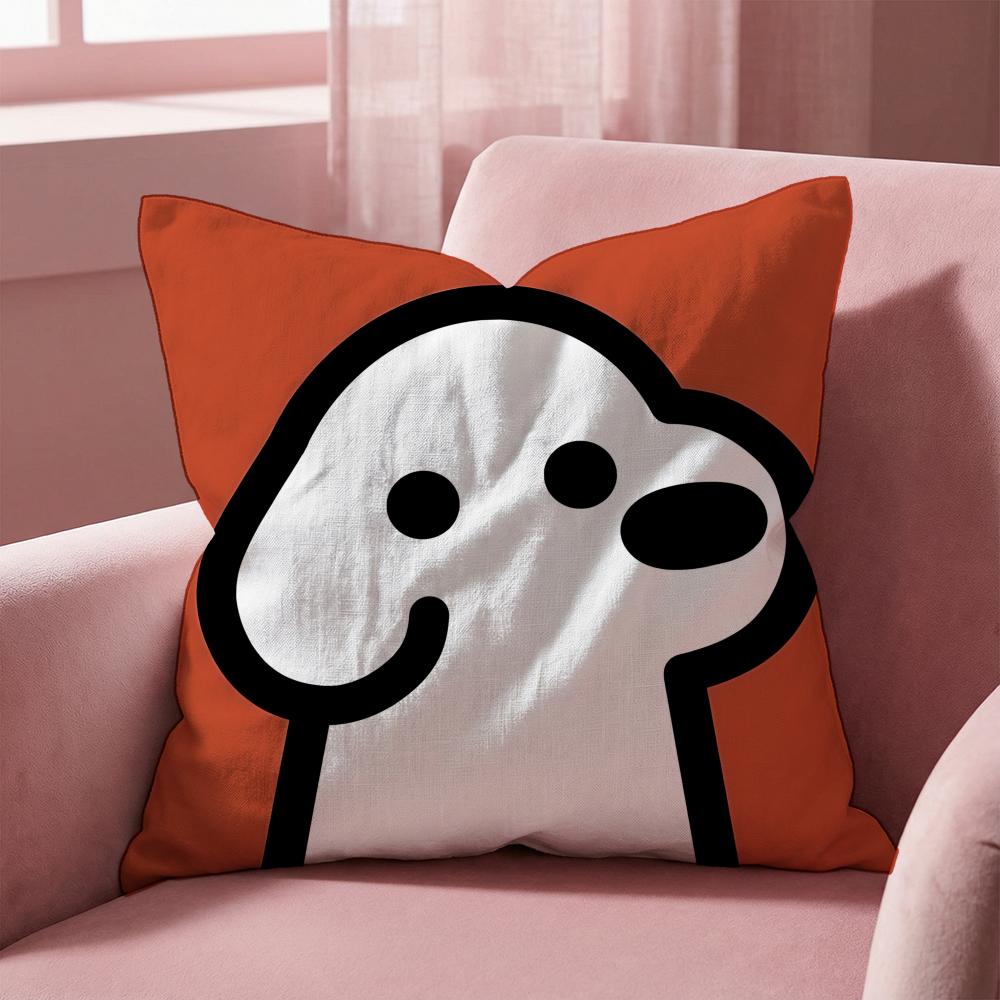 Meme Cute Puppy Memes Cushion Cover MultiScene Pillow Cover for Home  Car  Reversible Soft  Durable for Daily Use