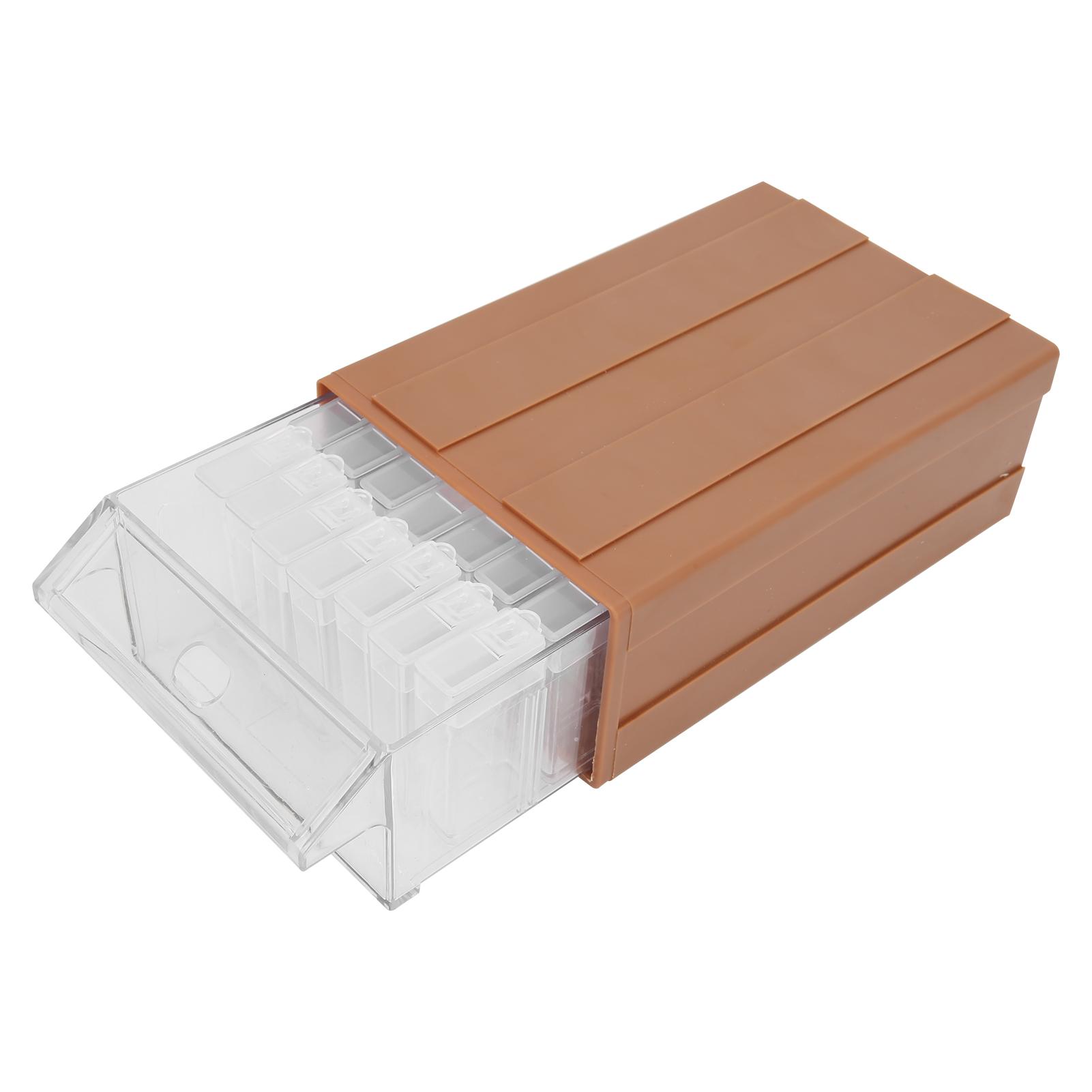 

Коробка для хранения Сделай сам Тип ящика PP Контейнер для страз с 35 маленькими ячейками Наклейка-воронка для хранения страз для рукоделия