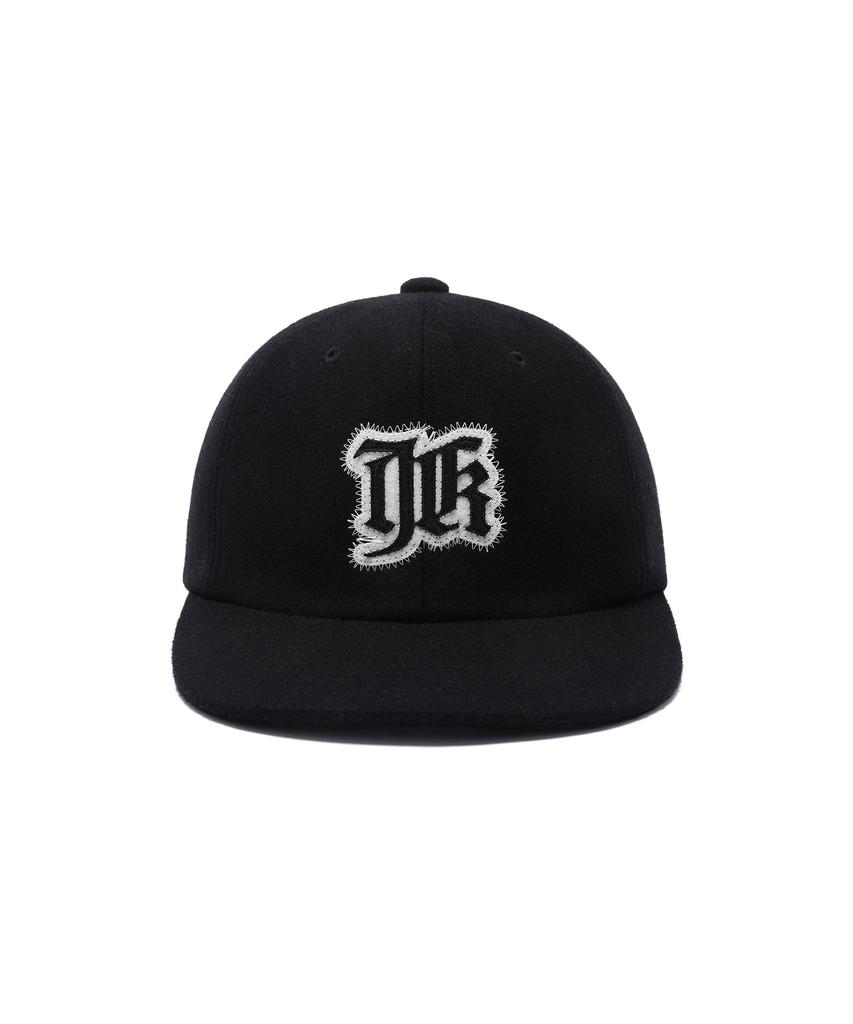 ISTKUNST Ik Blackletter Wool Cap_Black(Ik2Dfmab26A)
