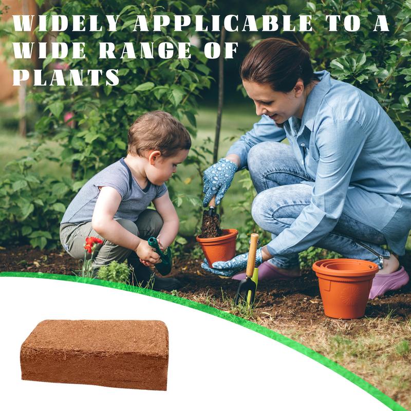 Coconut Coir Soil Coir Brick Organic Compressed Coconut Coir Brick Coir Compound Fertilizer Potting Mix Soil for Planting