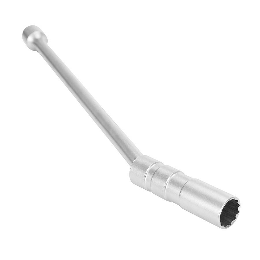 14mm 3/8" Ignition Spark Plugs Removal Tool 305mm Lengthen Chrome Steel 1PCS