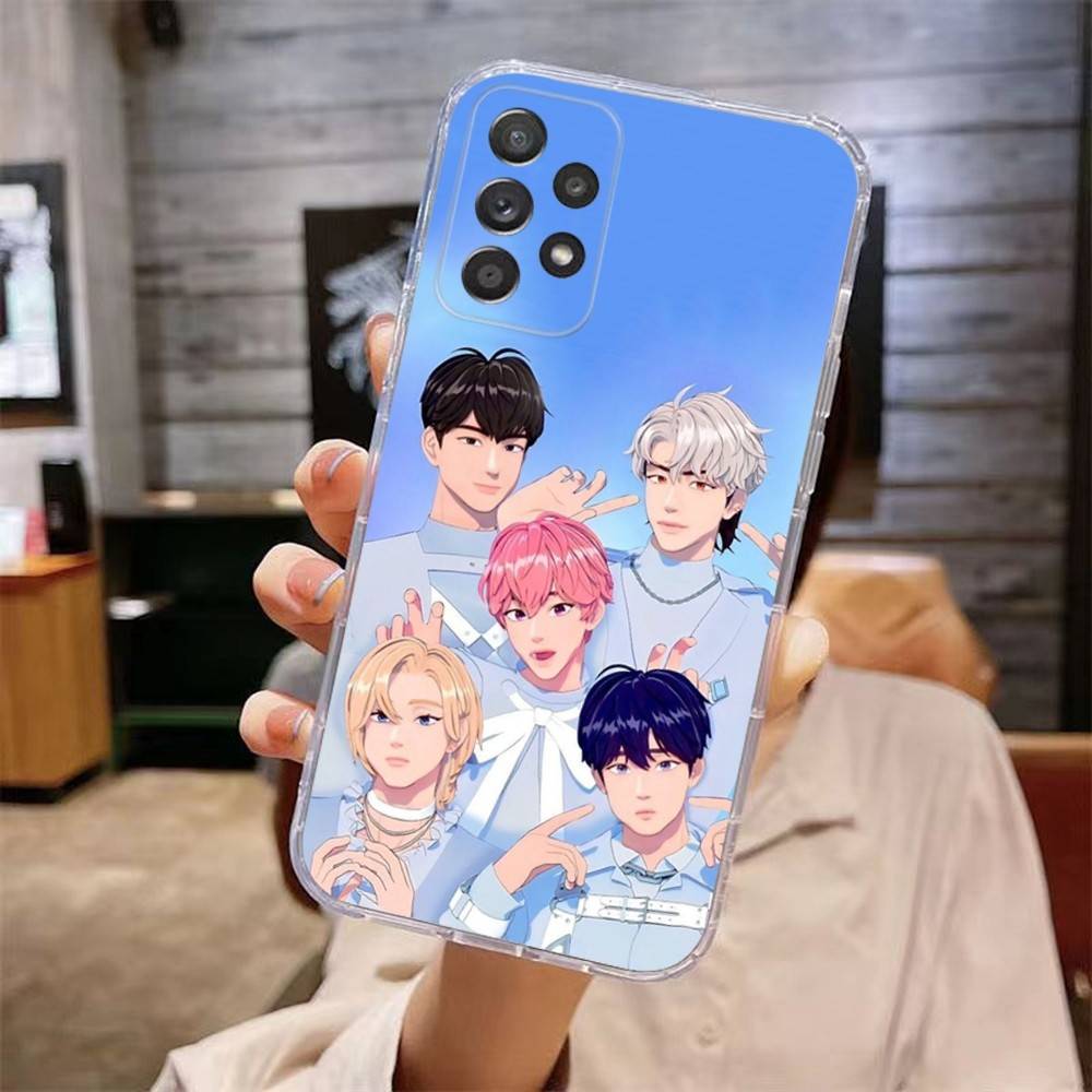 Kpop P-PLAVE Bamby Phone Case For Samsung Galaxy A,71,70,52,51,40,31,50,50S,30S,21S,12,10,Note20ultra Transparent Cover samsunga514g