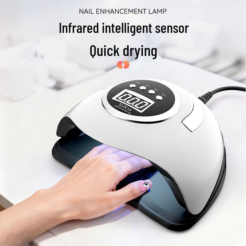 High-Power UV Smart Nail Curing Lamp - Fast-Drying Phototherapy Nail Dryer