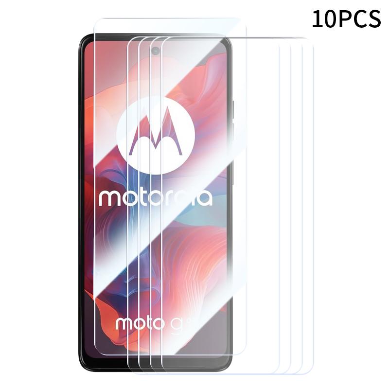 RURIHAI 10Pcs For Motorola Moto E14 4G/G04 4G/G04s 4G/G24 4G Screen Protector 2.5D Scratch-Resistant Film