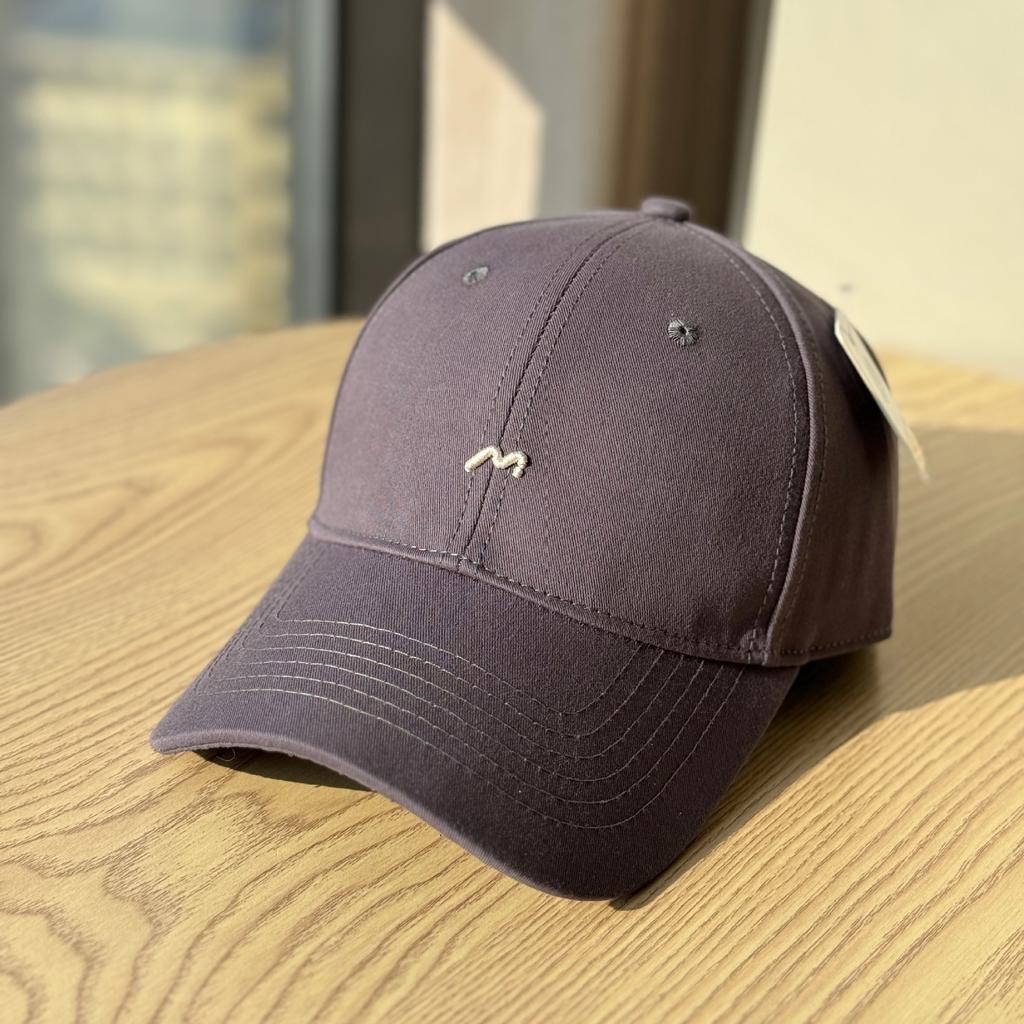 Korean-style new simple letter-embroidered hard-top baseball cap for women, fashionable and versatile street-style trendy sun-shading cap
