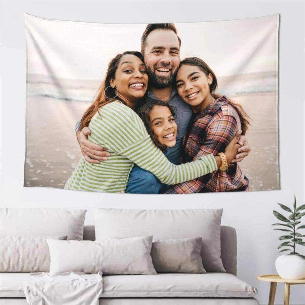 Humorous Brother Family Printed Tapestry Hippie Wall Wallpaper Bohemian Wall Wallpaper Mandala Home Decoration