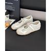 Ballet Retro Style Niche Mary Jane Women's Shoes Summer Thin Breathable Mesh Versatile Lightweight Board Shoes
