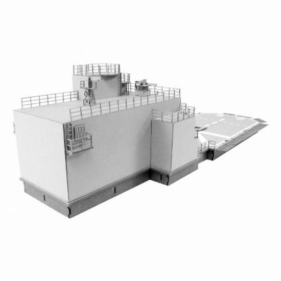 Sankei DD Helicopter Deck Papercraft 1/144 Hatsuyuki-class MK08-09