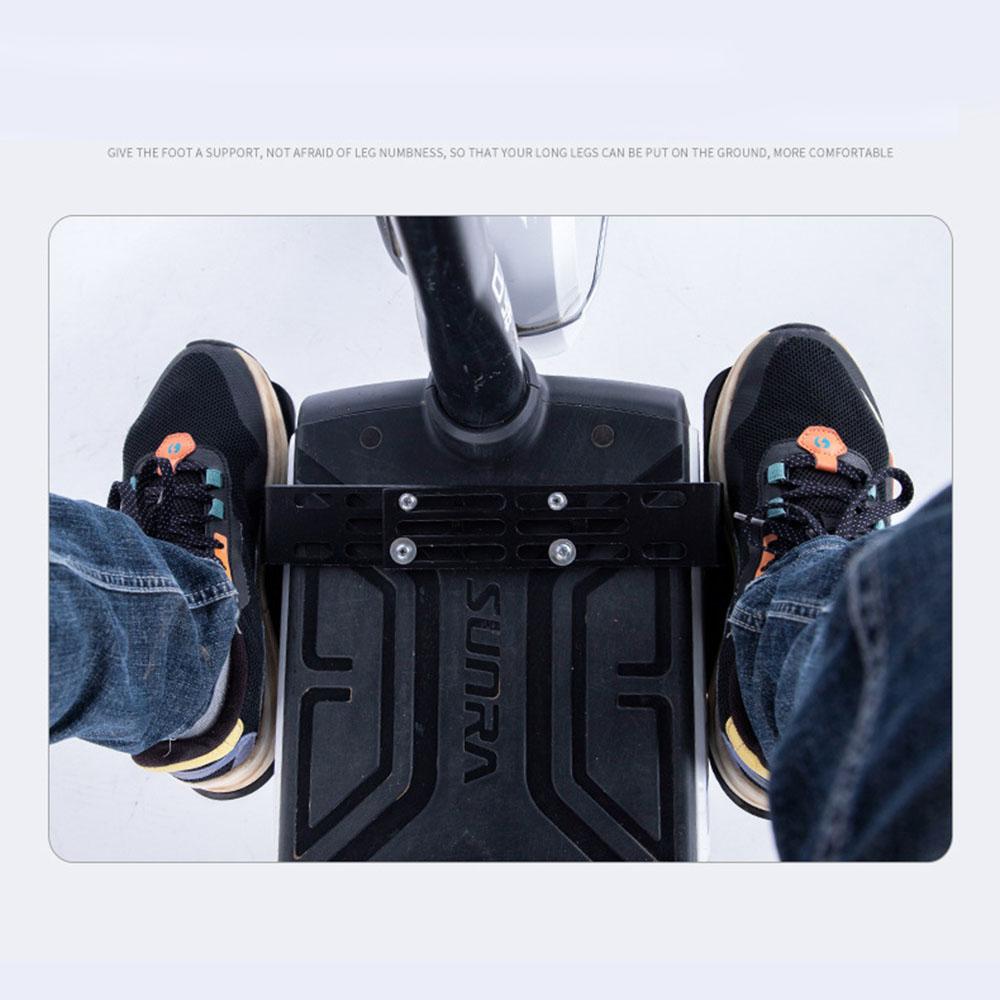 Widen Front Foot Pedal Foot Rest for Motorcycle Electric Scooter Bike Vehicle Modification DIY Set Upgrade Accessories Parts