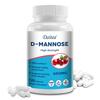 Integratore Alimentare D-Mannosio, Con Mirtillo Rosso, Vitamina C, 120 Capsule Per Flacone