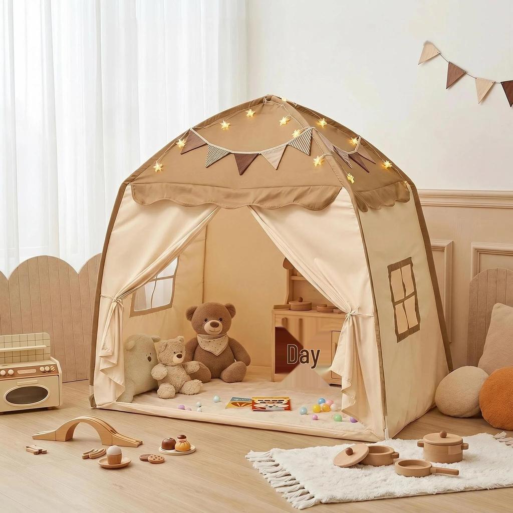 Kids' Indoor Tent Castle - Play House for Boys & Girls, Hotel Room Decor