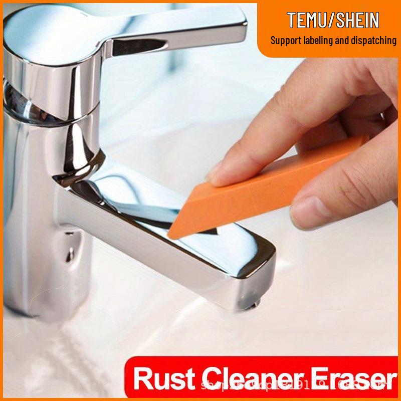 

Магічна губка Інструмент для чищення кухні: Багатофункціональні серветки для очищення від накипу на змішувачі з нержавіючої сталі White (Angled Magic Eraser) Unpackaged