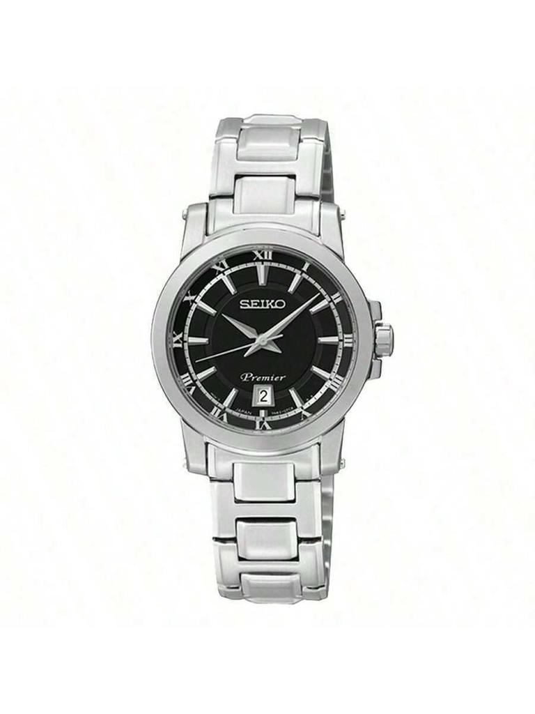Seiko PREMIER SXDF43J1 Ladies Quartz Watch Stainless Steel Strap