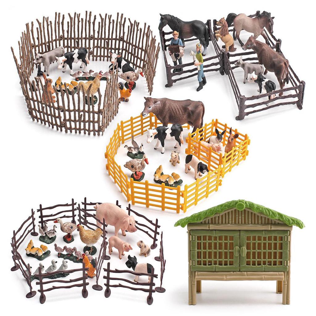 Cross-Border Poultry Breeding Cage Model & Farm Fence Ornaments