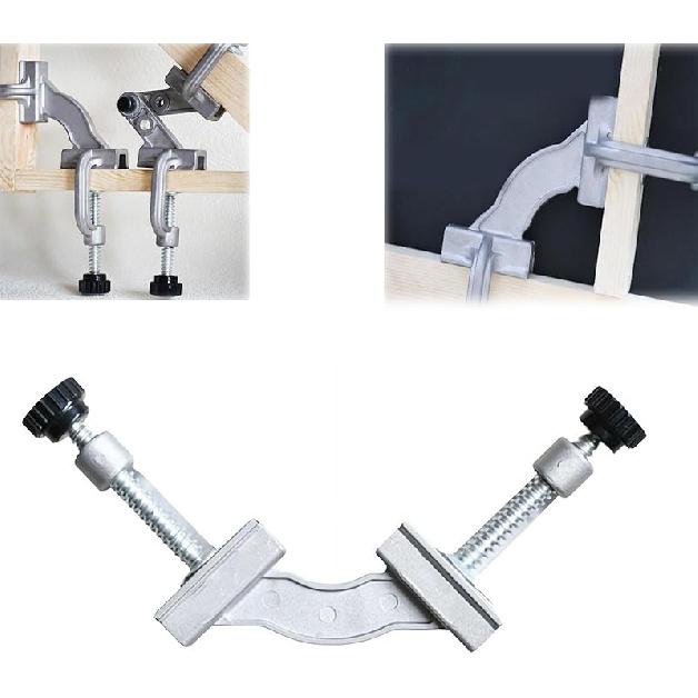 Регулируемый зажим для труб, прямоугольные угловые зажимы из алюминиевого сплава, двухручный зажим для труб 10-180°, быстросъемный сварочный позиционер, прямоугольный One Size