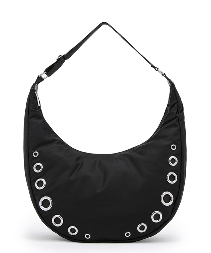 

Официальная наплечная сумка GROMMET SHOULDER Оникс с люверсами [LeSportsac] СУМКА/1032 Женская