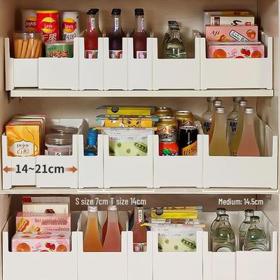 Retractable Kitchen Cabinet Storage Box: Under-Sink, Desktop, Right-Angle Organizer