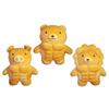 Muscle Bear/Lion/Pig Supplies Plush with Cute Design Gift for Baby Accompany Dolls Soothing Plushies Toy for Children