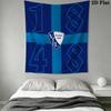 VfL Bochum 1848 Wandteppich Ästhetischer Wandbehang Bedruckter Stoffdecke Dekorative Wandteppiche für Schlafzimmer Wohnzimmer Heimdekoration