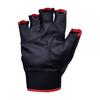 Gamakatsu CORDURA Tournament Gloves, 5-Piece Set, GM7293, BlackRed, Large