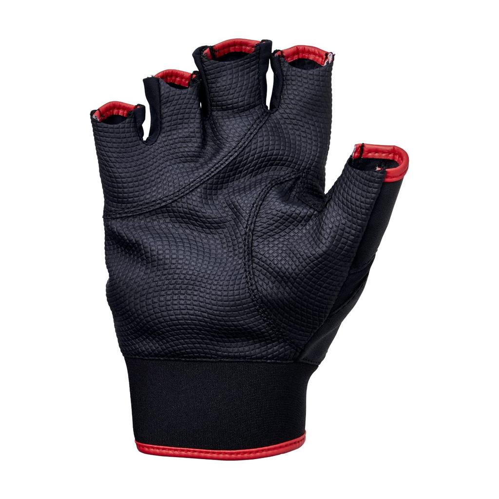Gamakatsu CORDURA Tournament Gloves, 5-Piece Set, GM7293, BlackRed, Large