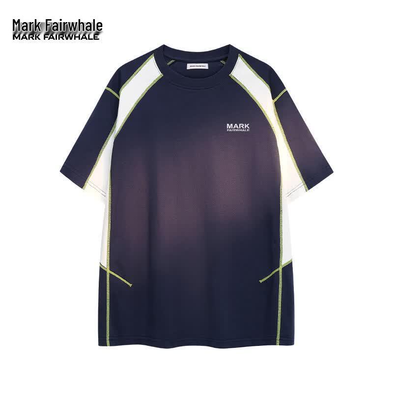 MARK FAIRWHALE Men s Casual Short Sleeve T-Shirt 2XL