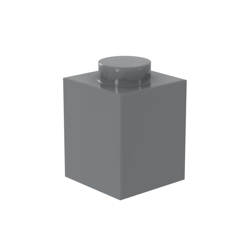 [FunBrick] 20PCS Classic DIY Building Blocks Thick Figures Bricks 1x1 Dots Educational Creative Compatible With 3005 Plastic To