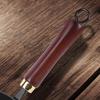 Hammered Texture Mini Iron Wok Coating-Free Frying Pan Non-Stick Flat Bottom Pan for Electric Induction Gas Stoves