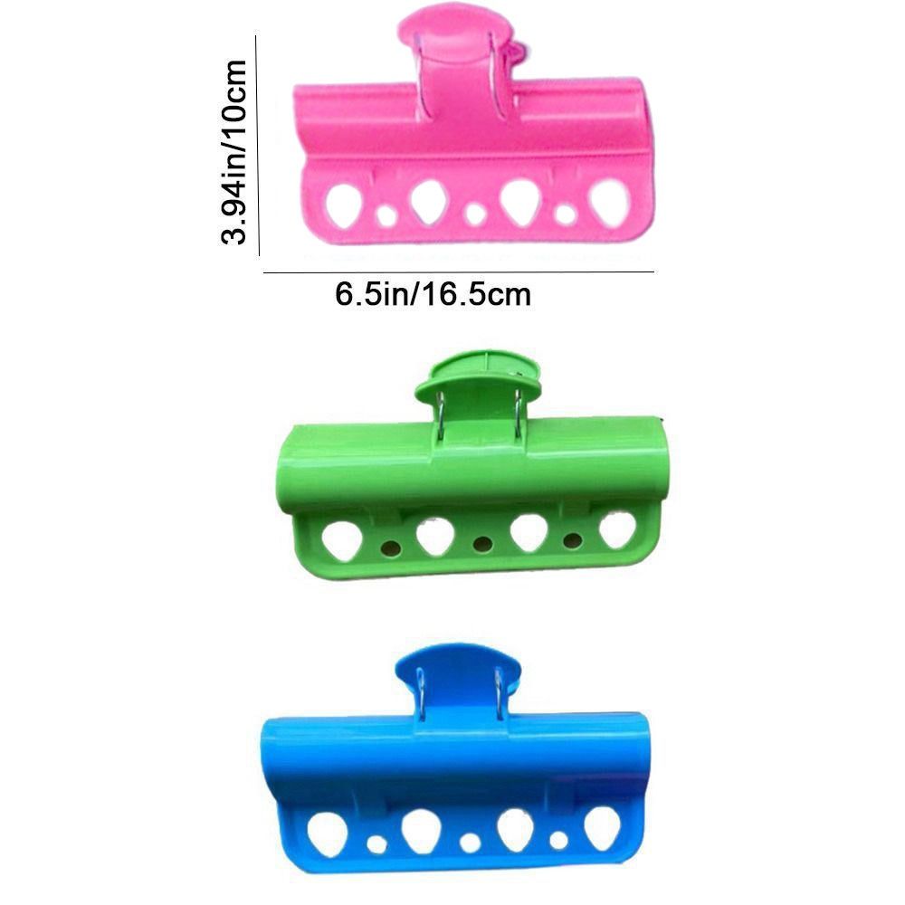 Large Drying Rod Buckle Plastic Rod Type Clothes Peg Porous Clamp Windbreaker Clip  Balcony