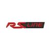 Metal GTLINE RSLINE Rozet Çıkartma Yan Çamurluk Arka Bagaj Amblemi Çıkartma