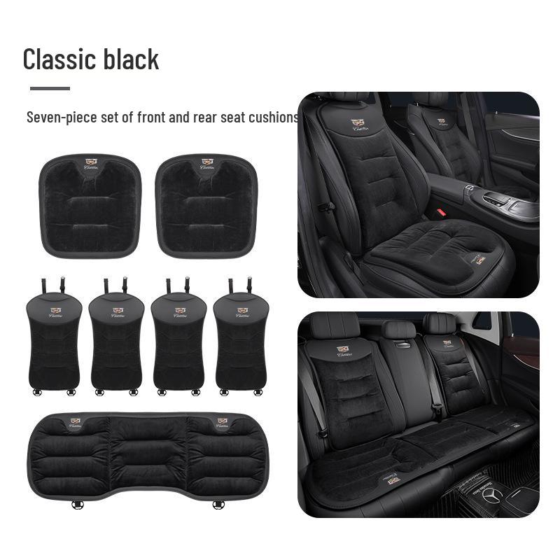 Winter Plush Seat Cushions for Cadillac: XT5, XT4, XT6, CT6, XTS, CT5, CT4