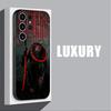 Japanese Bushido Samurai ghost  Phone Case For Samsung Galaxy S25 S24 S23 S22 S21 S20 Plus Ultra Note20 Soft Black