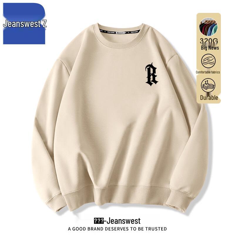 Jeanswest Men's Round Neck Sweatshirt T1002