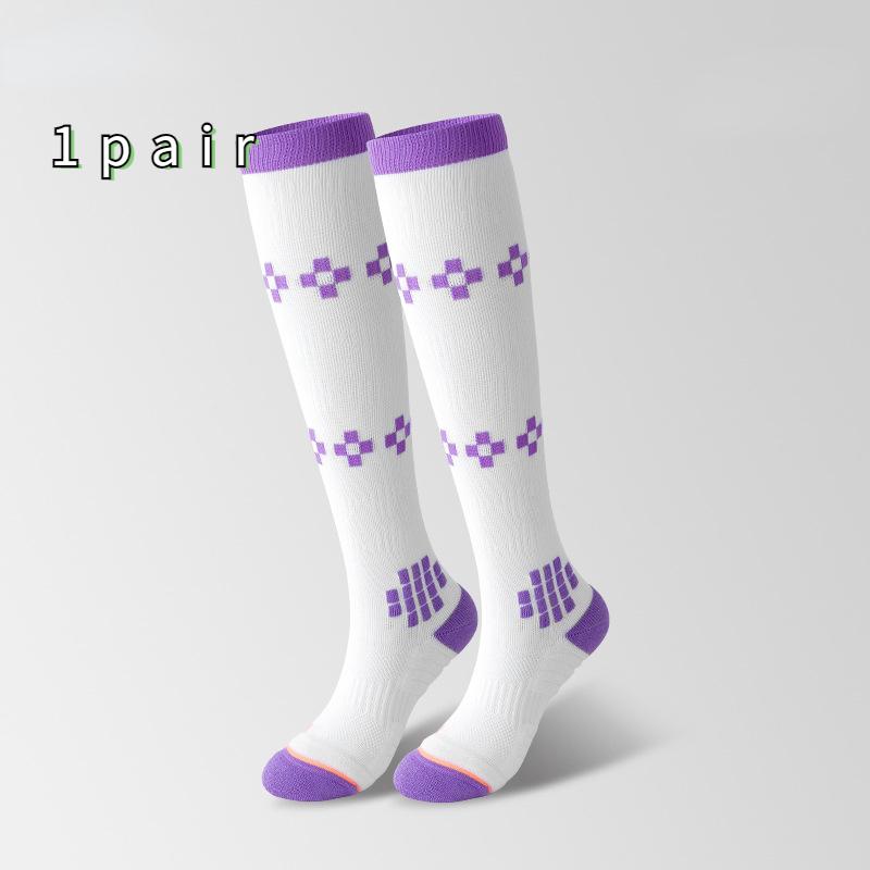 Size 35-39 Women's Spring/Summer Thin Breathable Compression Socks Professional Anti-slip Pressure Sports Socks