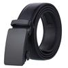 Men'S Automatic Buckle Belt Slip Buckle Business Casual Leather Waist Belt