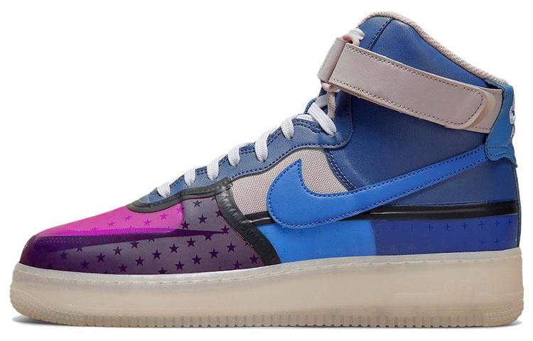 

Nike Air Force 1 High 07 Premium Thunder Blue Pink Prime DV1015-437 42