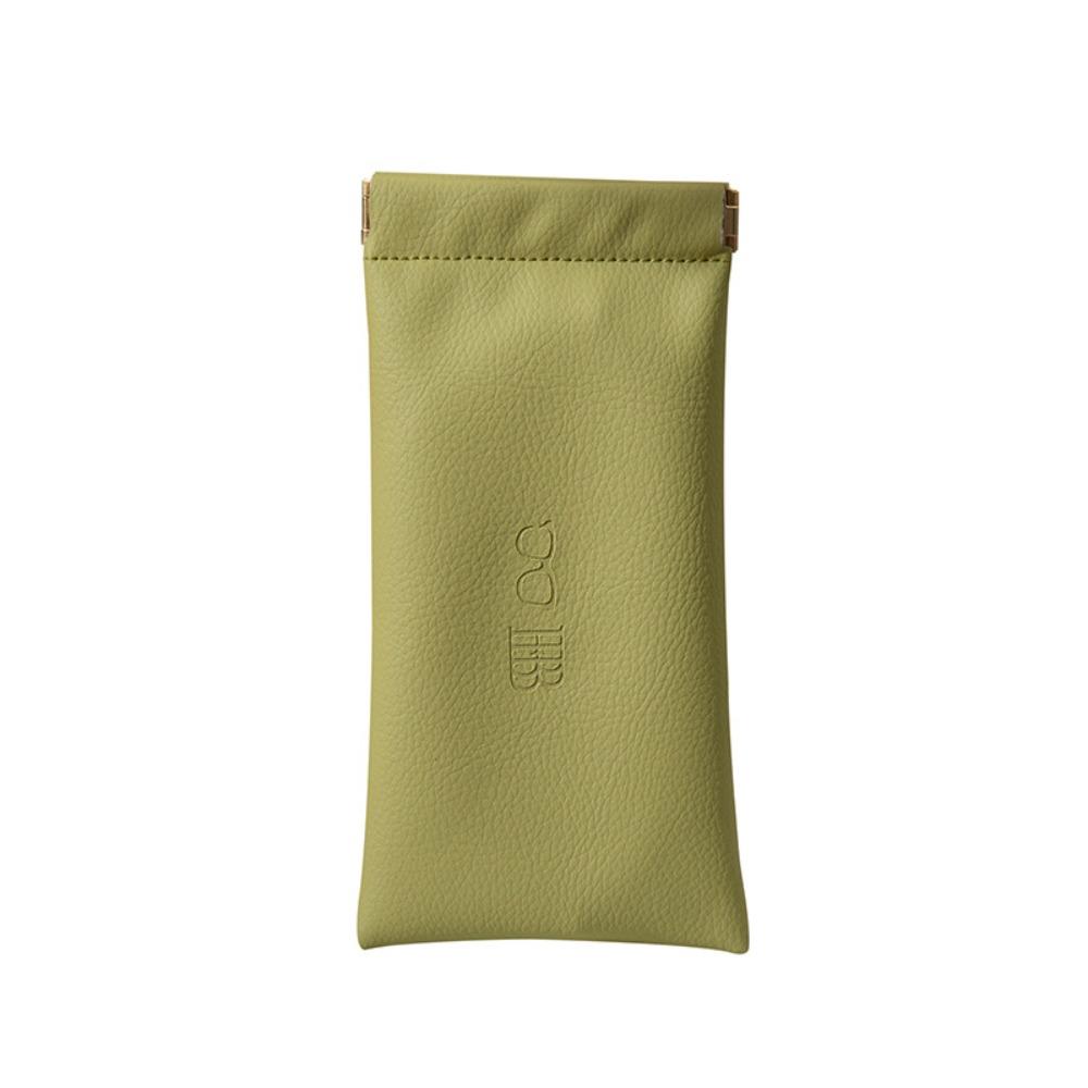 Closing Makeup Bag Sunglasses Pouch Eye Glasses Holder Eyewear Protector Case Leather Glasses Case