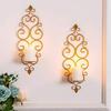 Handhold Candlestick Ornaments Photography Home Decoration Jewelry Stand Candle Holder  Black
